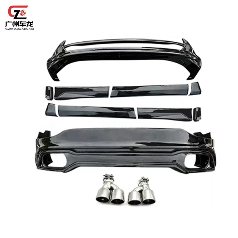Kit parachoques ABS Toyota Harrier 2022 – faldones y labio - imagen 2