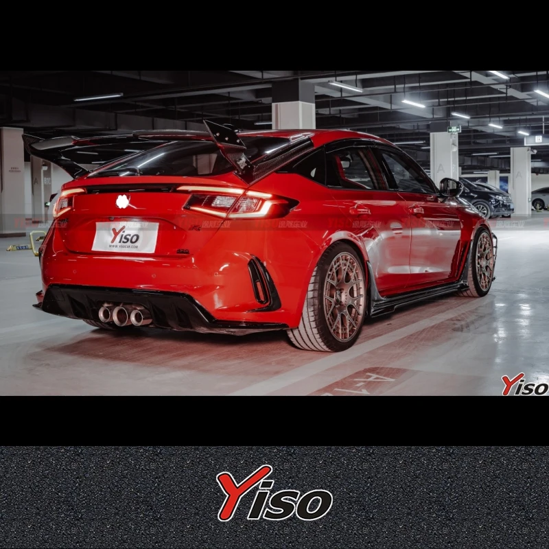 Difusor trasero de fibra de carbono Varis para Honda Civic Type R FL5 - imagen 3