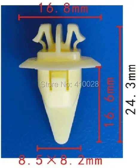 Clips de moldura shhworldsea 90467-11100 para Toyota - imagen 2