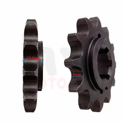 Piñón 12T transmisión GY6 para ATV/UTV Go Kart 150-200cc
