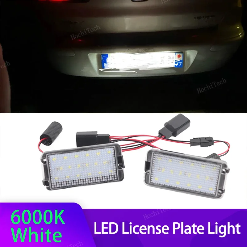 Luz LED matrícula antierrores Seat Altea/Leon/Ibiza/Toledo 2005-2009