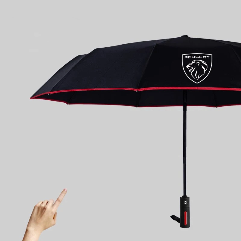 Paraguas plegable automático antiviento para Peugeot 206-508 - imagen 3