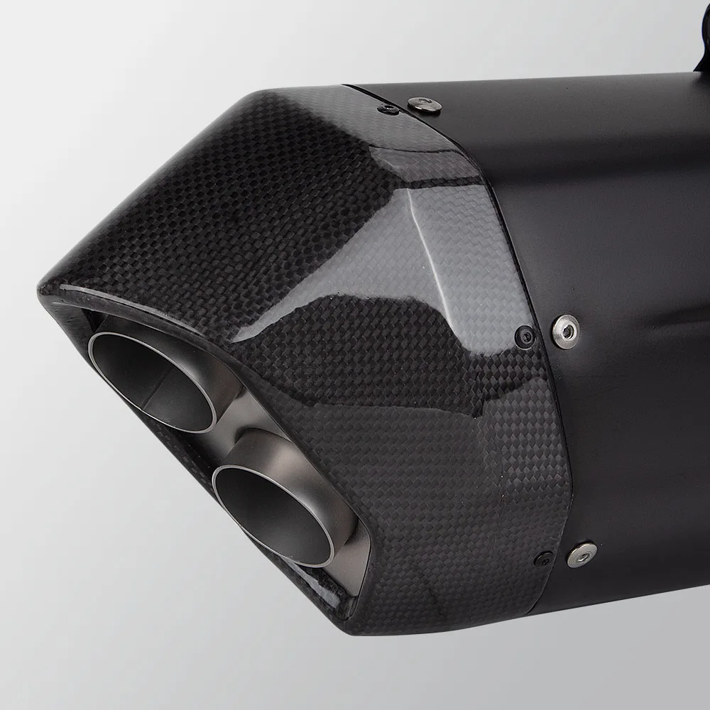 Escape BMW R 1300 GS 2024-2025 con tubo medio y fibra de carbono - imagen 3