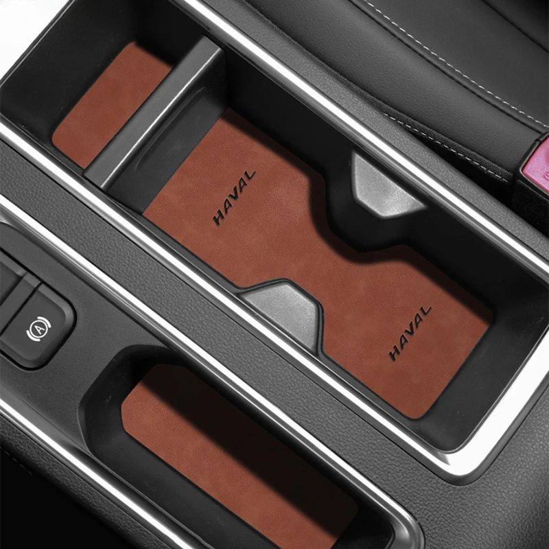 Alfombrillas antideslizantes PU para ranuras y posavasos – Haval M6 Plus