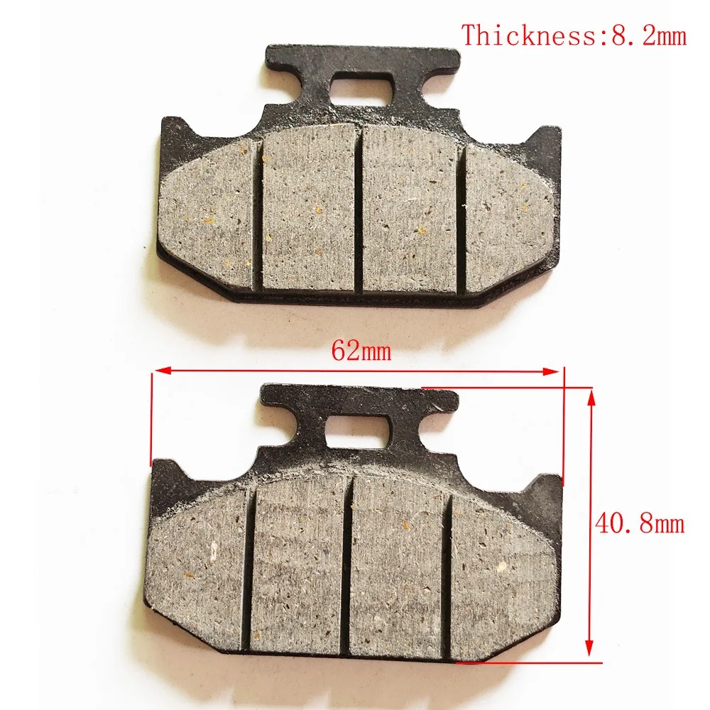 Pastillas de freno delanteras y traseras Suzuki DR650SE - imagen 4