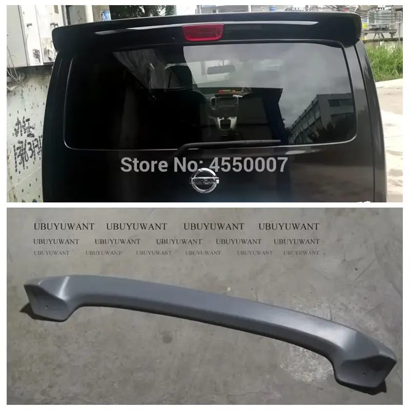 Alerón trasero de ABS para Nissan NV200 2011-2013