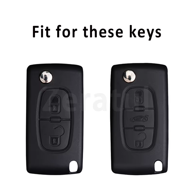 Funda protectora de cuero TPU para llave de coche