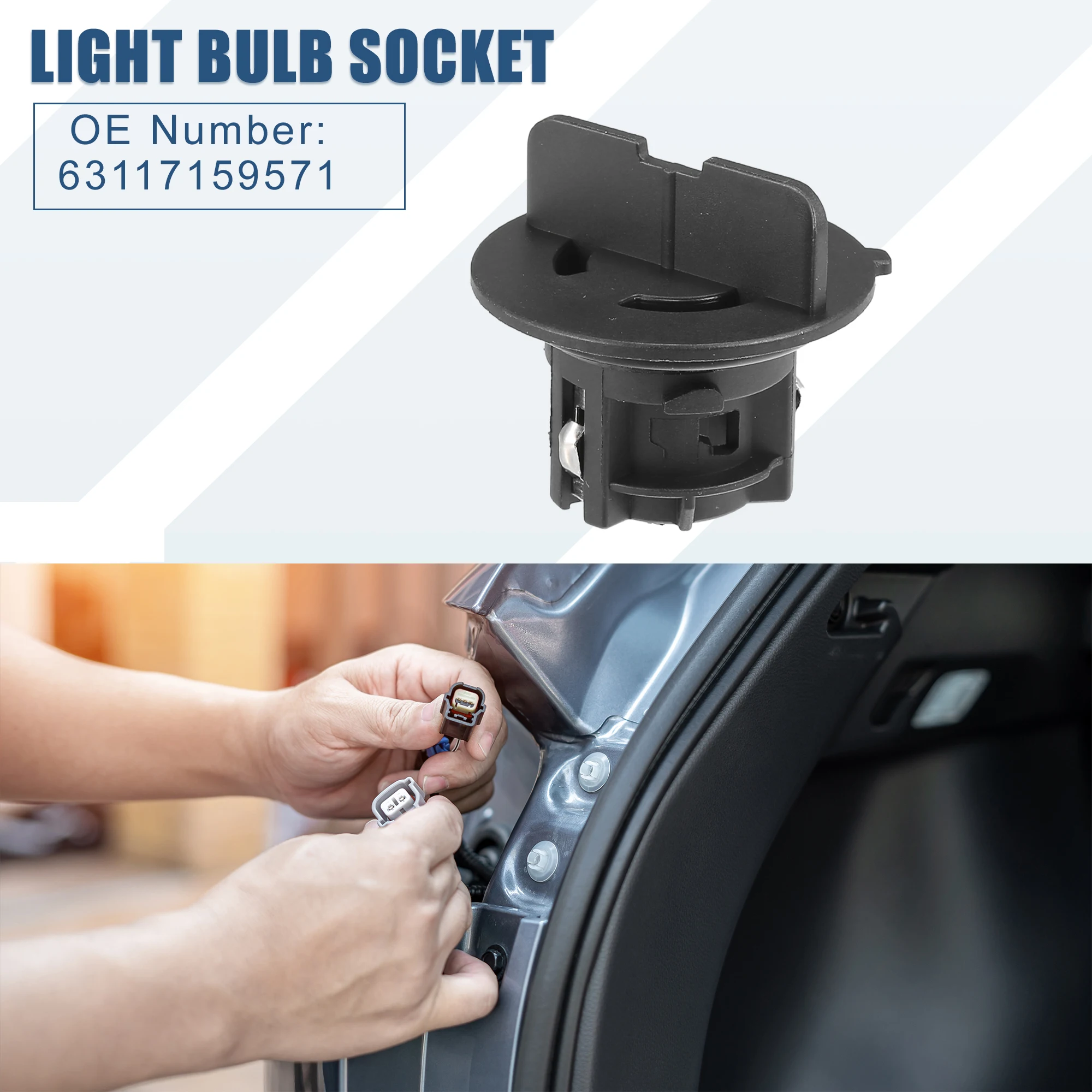 Portalámparas intermitente delantero UXCELL 63117159571 – BMW Serie 3