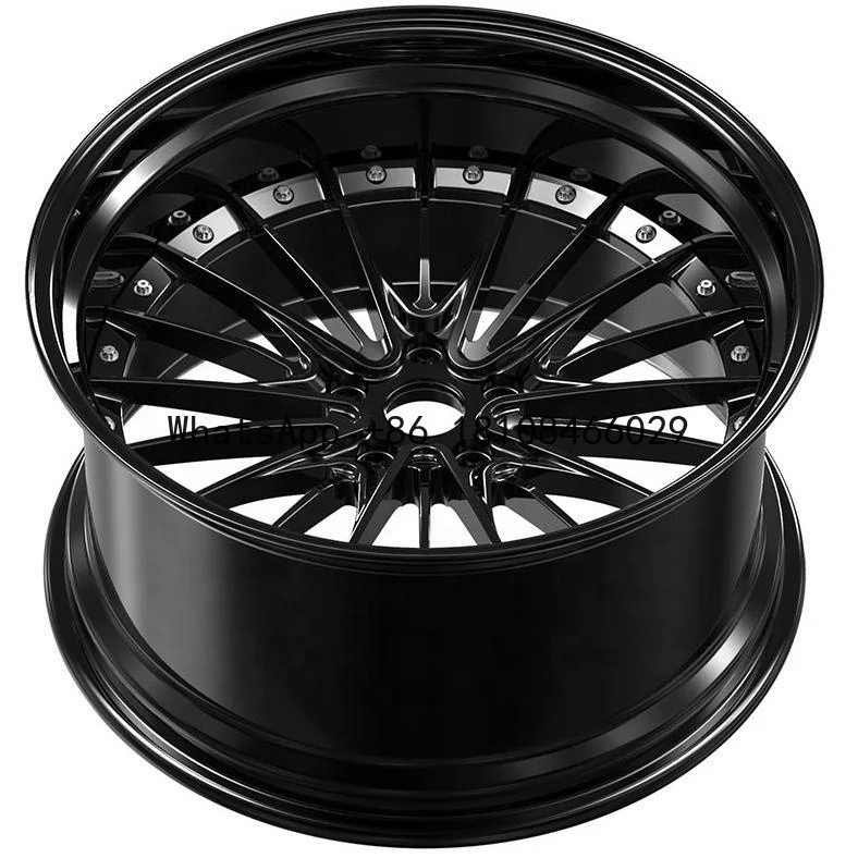 Llantas forjadas negras 5x114,3 para Aston Martin Alfa Romeo