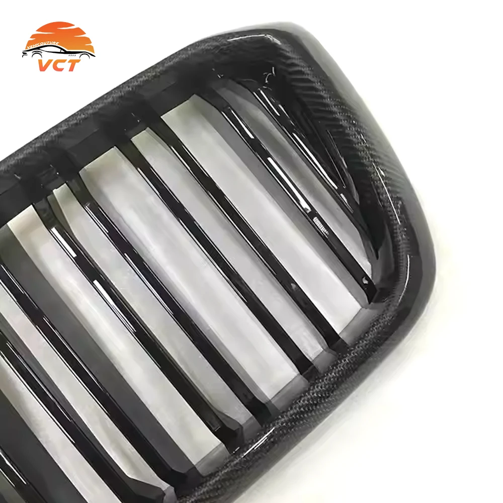 Parrilla radiador fibra de carbono BMW X3 X3M X4 X4M - imagen 4
