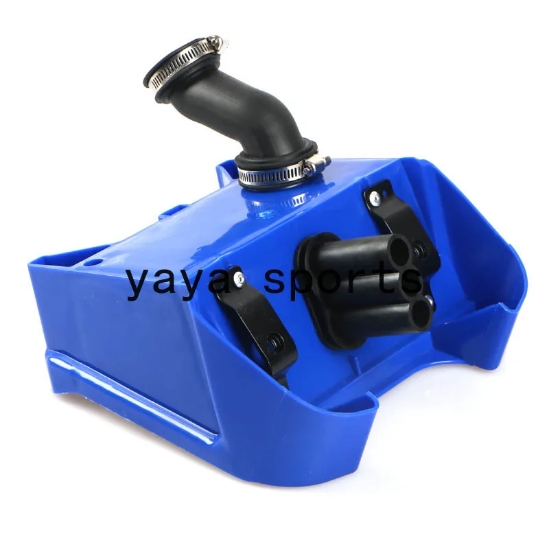 Caja del filtro de aire azul y negra para Yamaha PW80