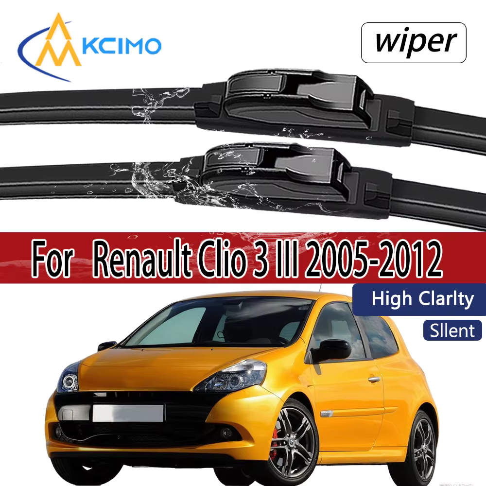 Escobillas limpiaparabrisas delanteras Renault Clio III 2005-2012