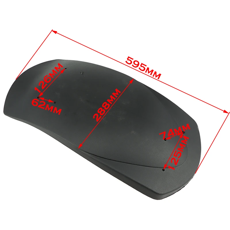 Guardabarros de plástico para quad, ATV/UTV y moto de cross 150-250 cc - imagen 3