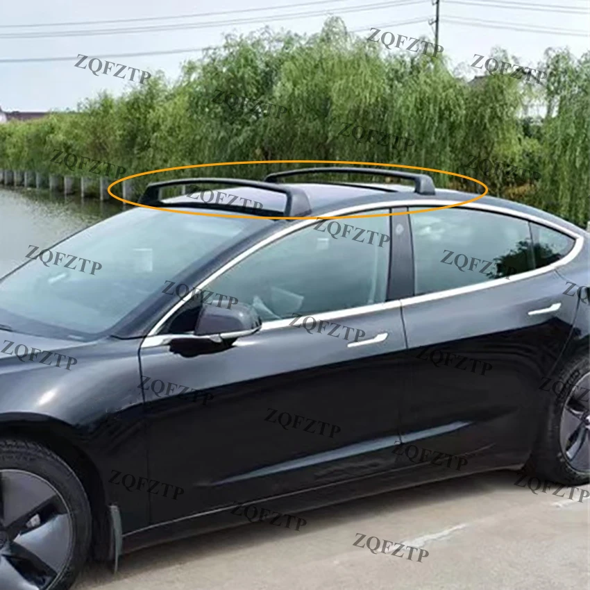 Portaequipajes Tesla Model Y y 3 2019-2025, barras de techo - imagen 4