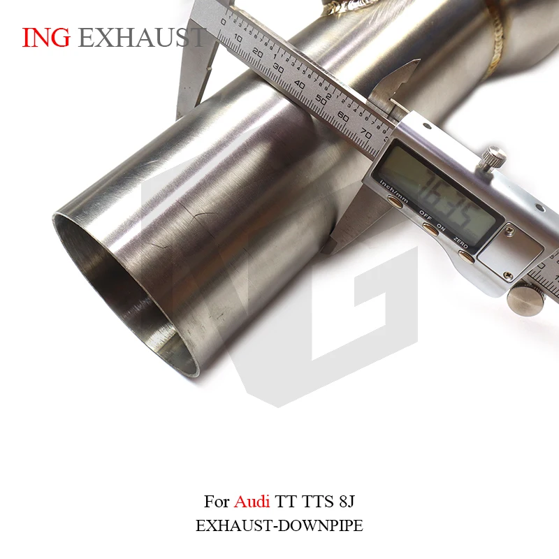 ING bajante sin catalizador Audi TT TTS 8J acero inoxidable - imagen 3