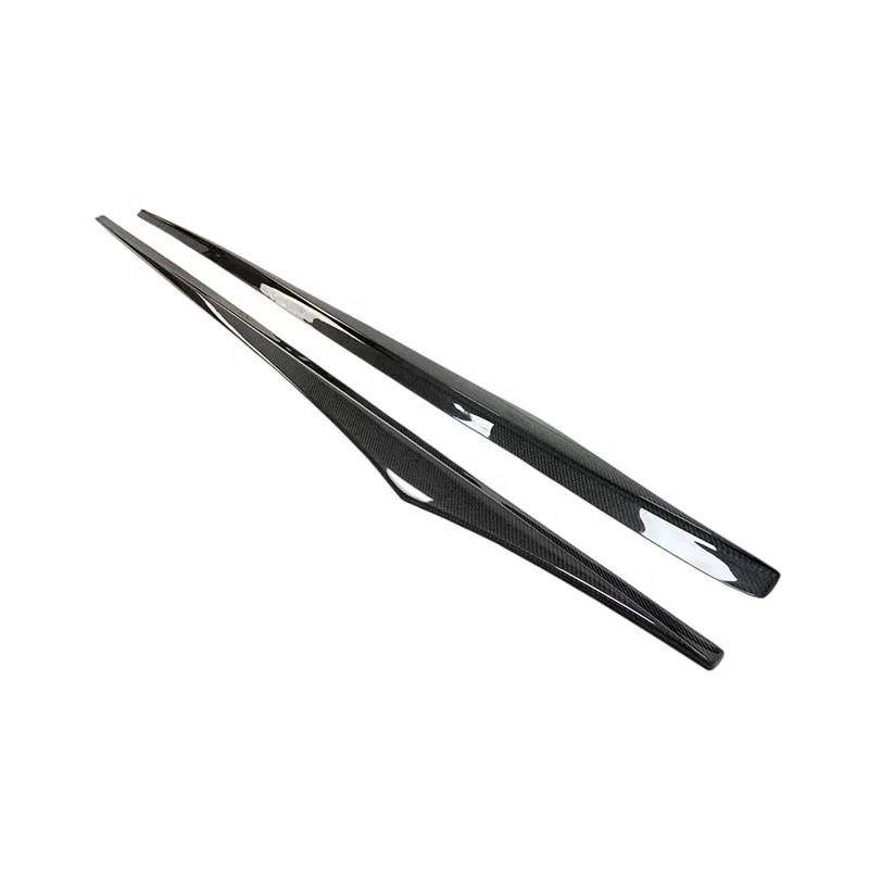 Vor faldas laterales fibra de carbono para BMW M6 F06 F12 F13 - imagen 2