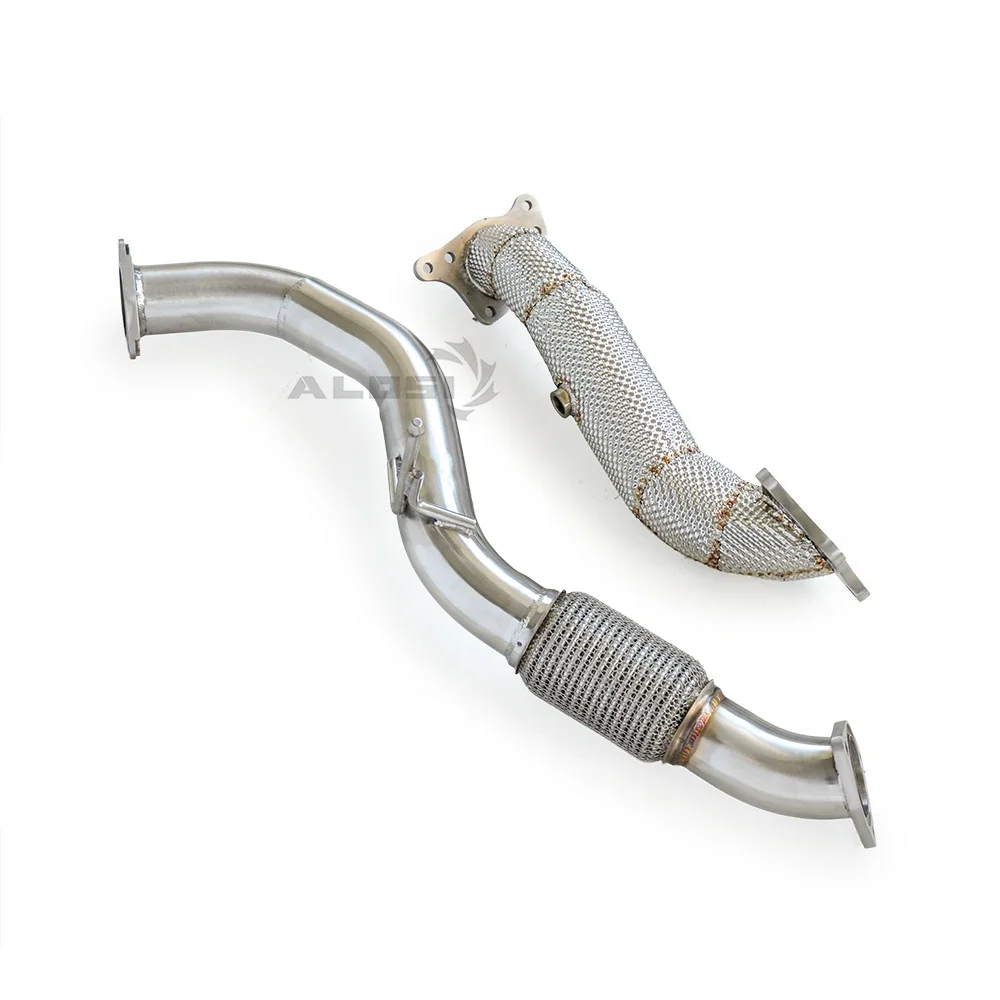 Downpipe Honda Civic X 1.5T 2016-2019 de alto flujo aislado - imagen 5