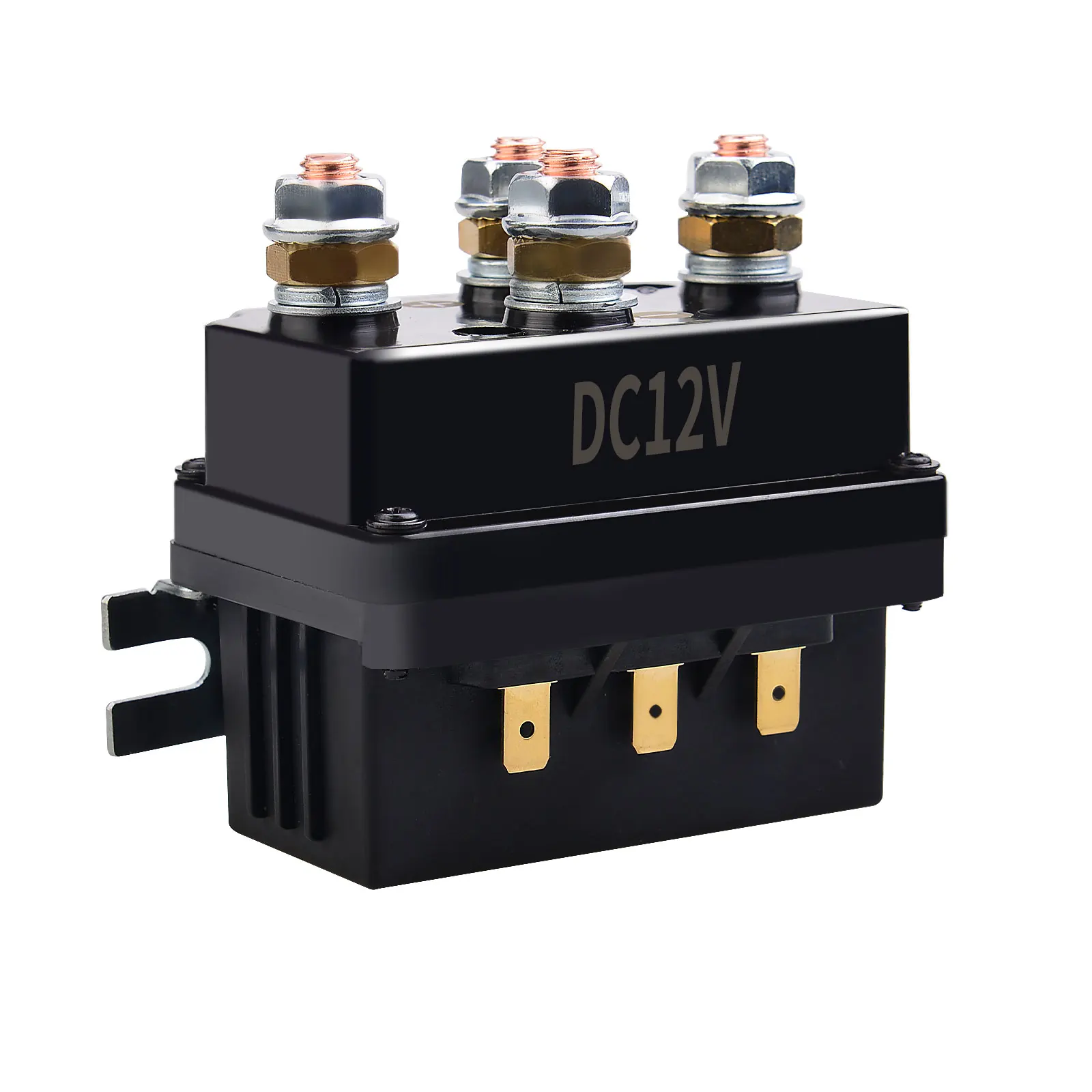 Relé solenoide para cabrestante 12 V 250-450 A – ATV, UTV y Jeep