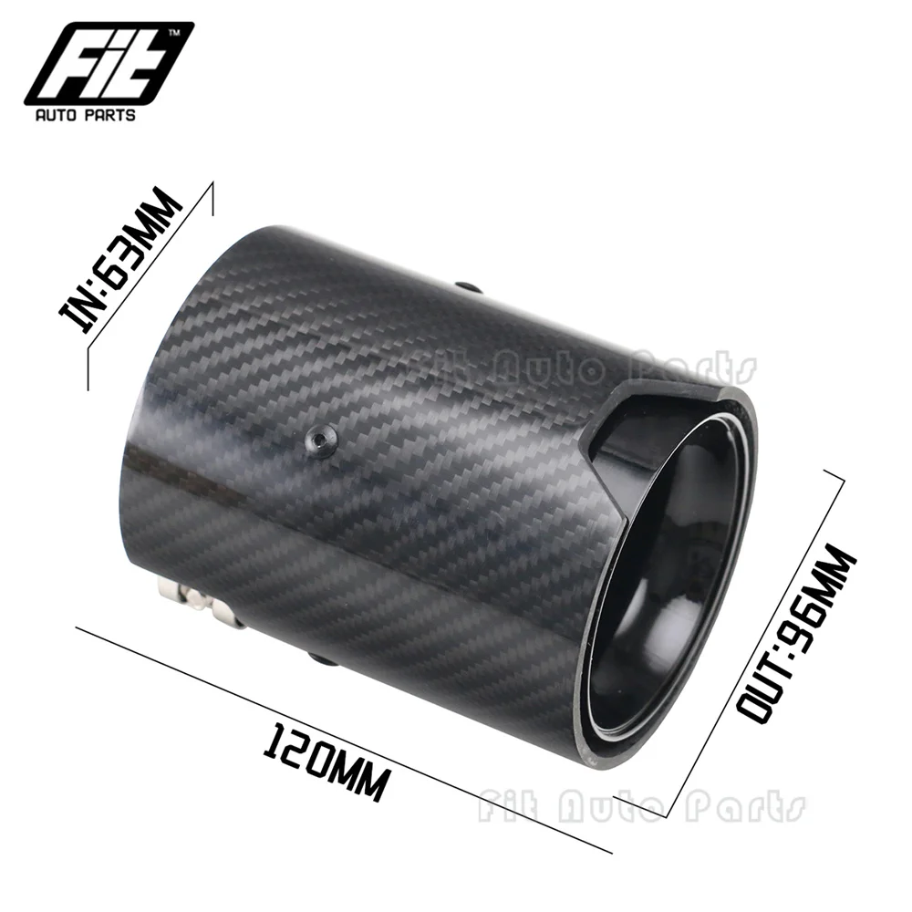 Punta de escape de fibra de carbono BMW M2/M3/M4 - imagen 2