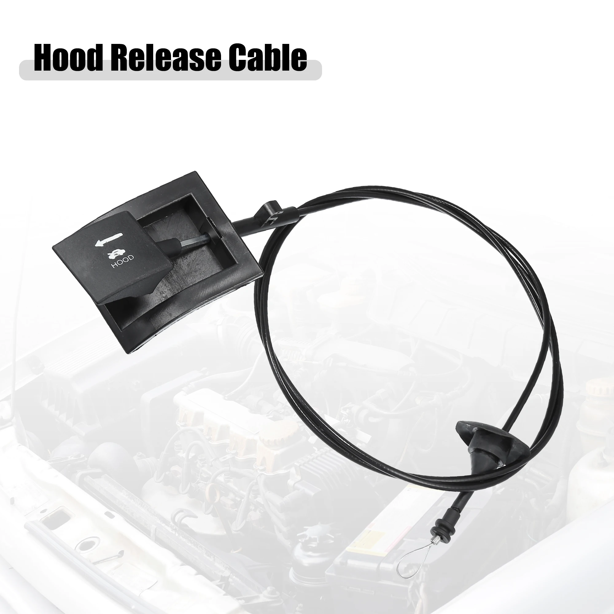 UXCELL Cable liberación pestillo capó delantero Ford F-350 1992-1997 - imagen 4