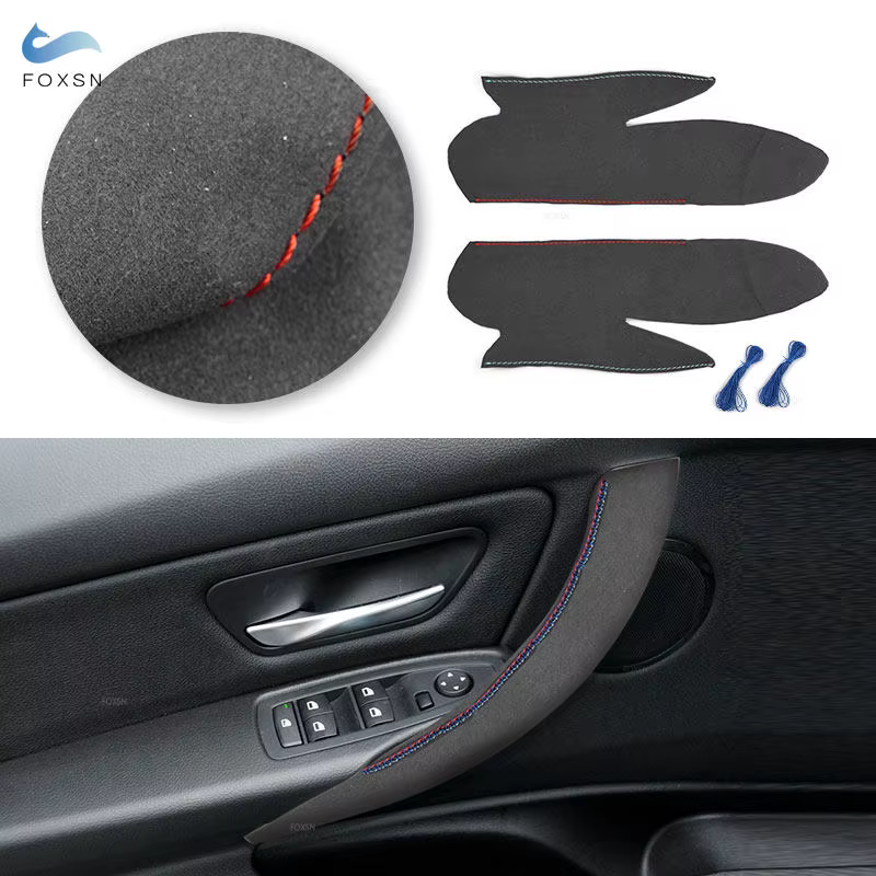 Embellecedor maneta puerta cuero BMW Serie 3/4 F30-F36