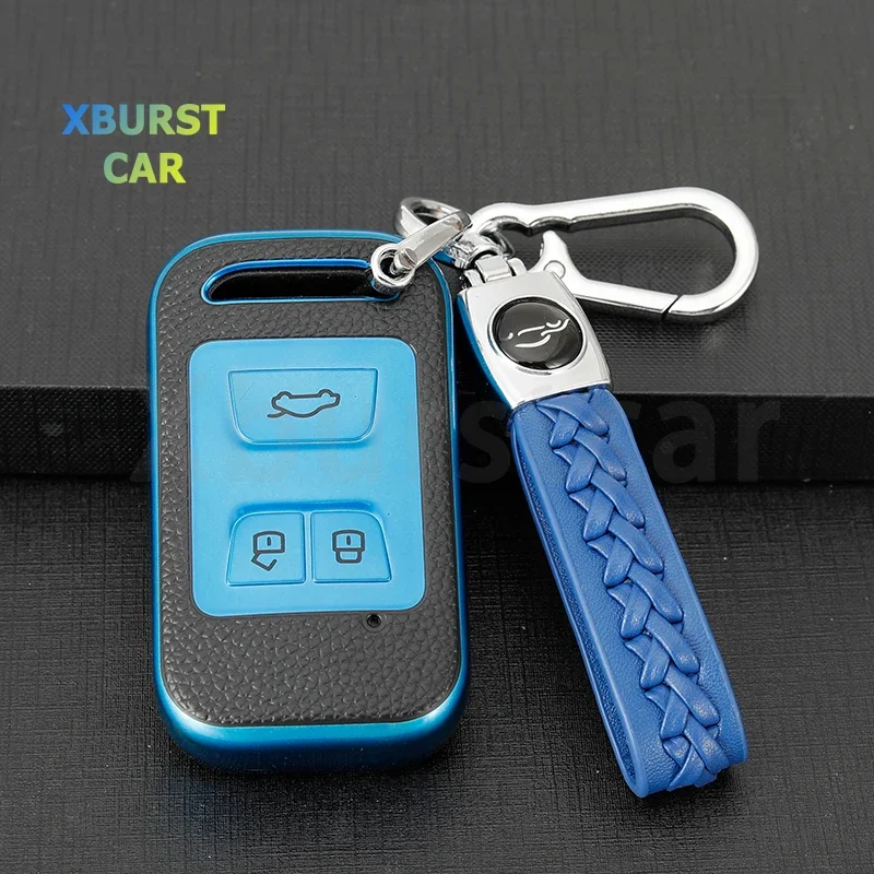 Carcasa mando 3 botones compatible Chery Tiggo 4, Arrizo 5 y Tiggo 8