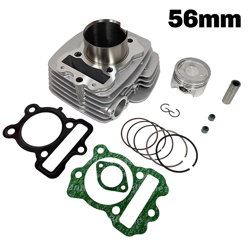 Kit pistón motor 56mm – Bajaj Boxer 150 Discover 125G BM150 CT150 - imagen 3