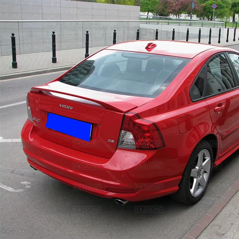 Alerón trasero FPR de fibra de carbono para Volvo S40 2004-2012 - imagen 4
