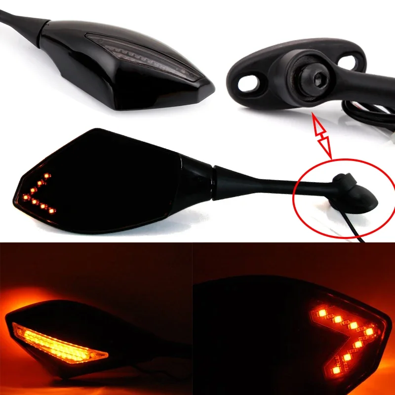 Espejos LED intermitentes para Honda CBR600RR CBR1000RR 2004-2008 - imagen 3