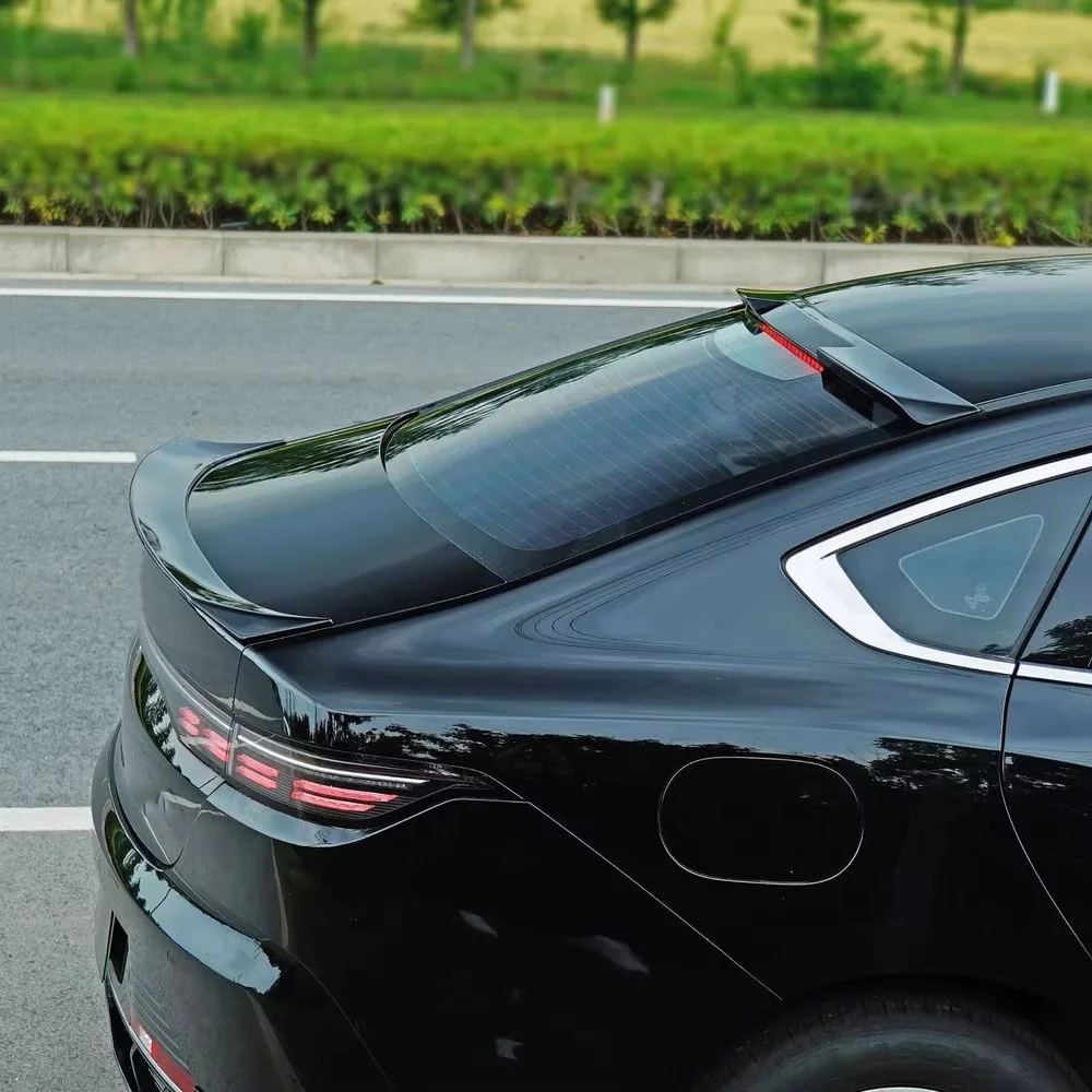 Alerón trasero BYD KING 2022-2025 spoiler carbono - imagen 4
