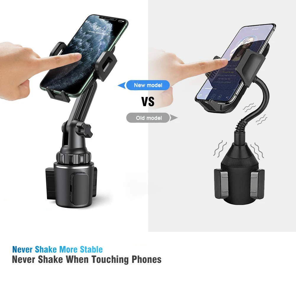 Soporte de teléfono para camión universal con portavasos y cuello 360 - imagen 4