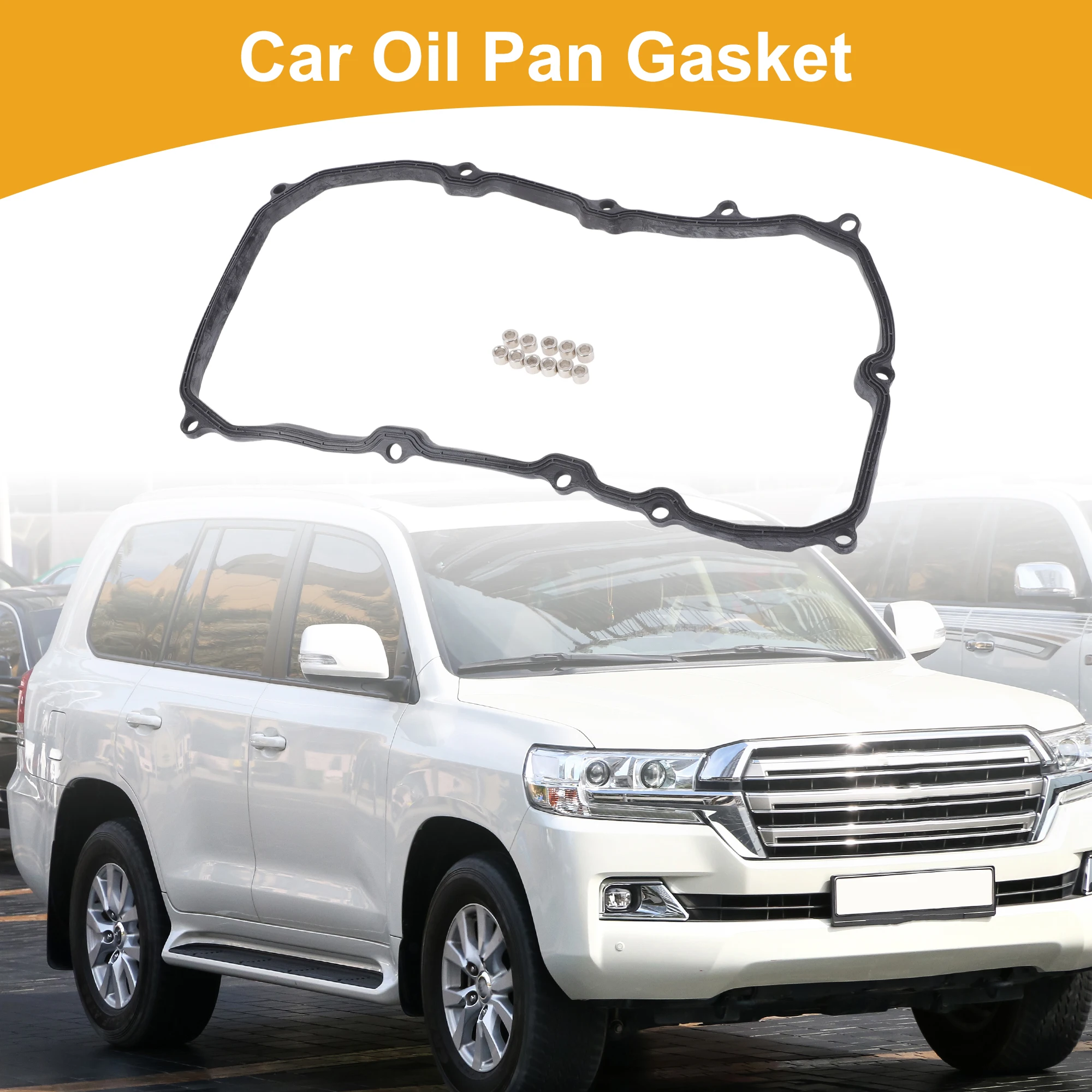 X Autohaux No.3516860030 junta de cárter de aceite de filtro de transmisión automática para Toyota Land Cruiser 2016-2021 accesorios de coche - imagen 2