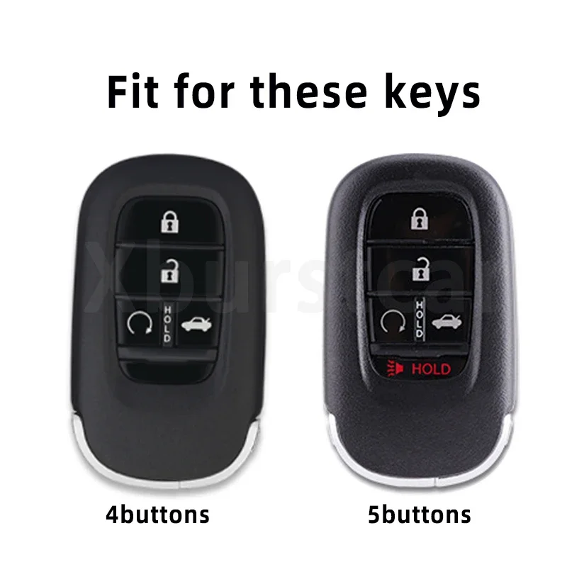 Funda TPU para llave Honda - Civic/CR-V/HR-V/Pilot (4/5 botones) - imagen 2