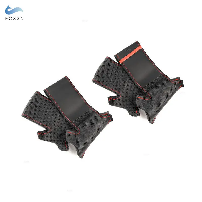 Costura a mano microfibra perforada volante Kia K5 Optima 2014-2015 - imagen 2