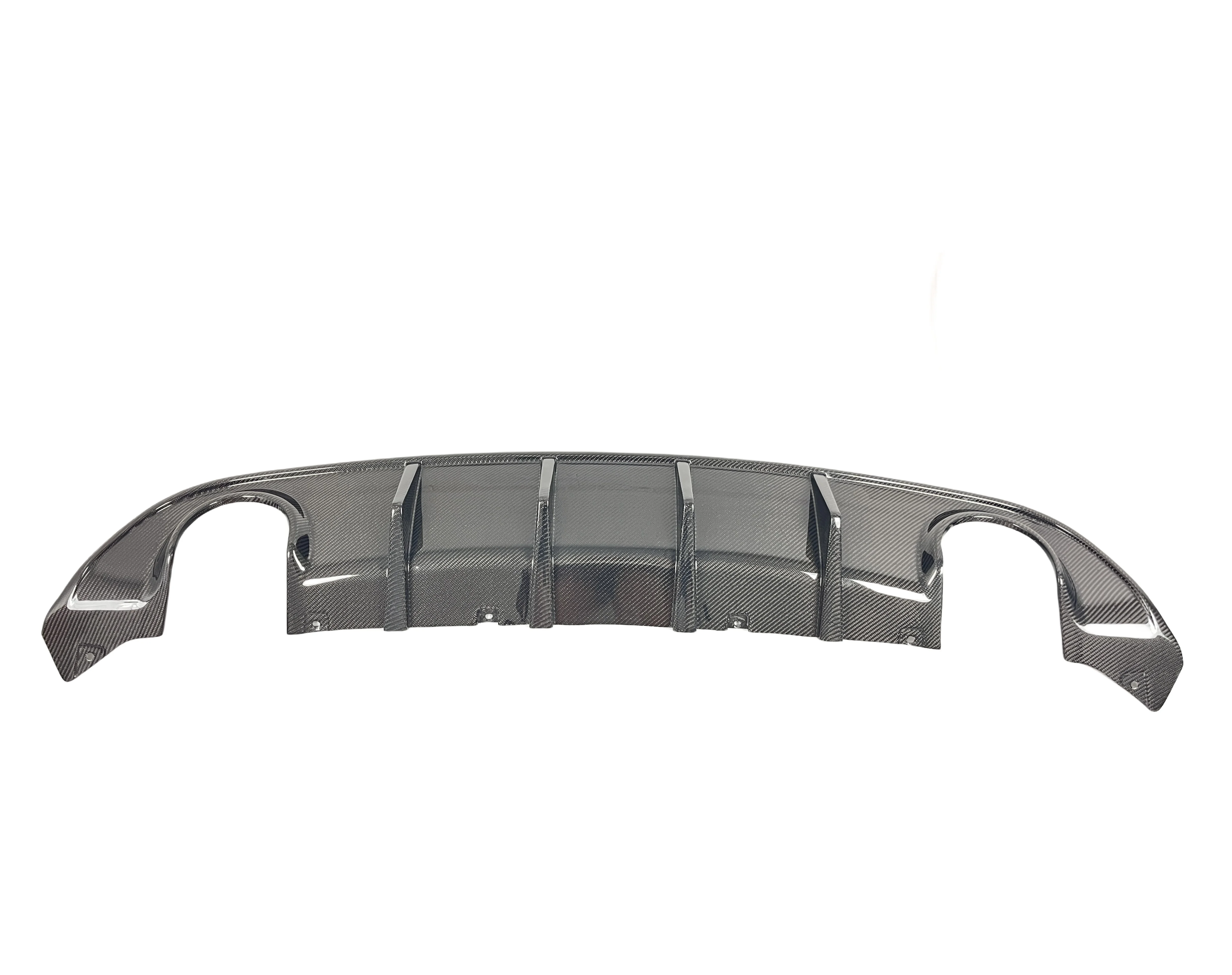 Difusor trasero de fibra de carbono para Dodge Charger SRT HELLCAT 15-21 Difusor de parachoques trasero - imagen 4