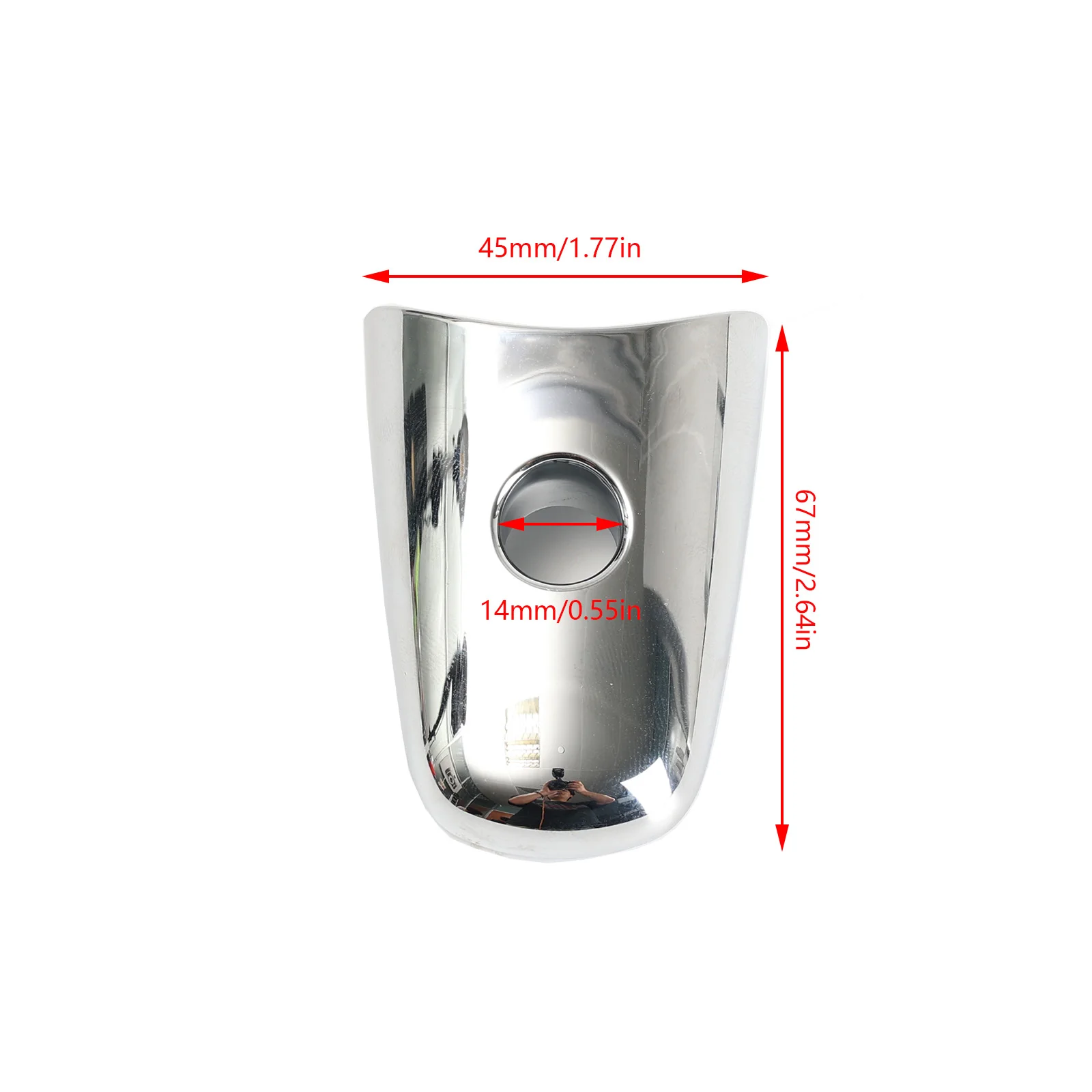 Manija puerta delantera izquierda Infiniti QX60 con tapa cromada - imagen 3