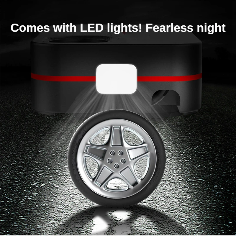 EAFC-Bomba infladora portátil para coche, inflador de neumáticos, compresor de aire, pantalla Digital, estilo con cable/inalámbrico - imagen 5