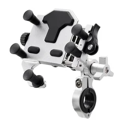 AB56 soporte teléfono 360° absorción impacto para motos eléctricas