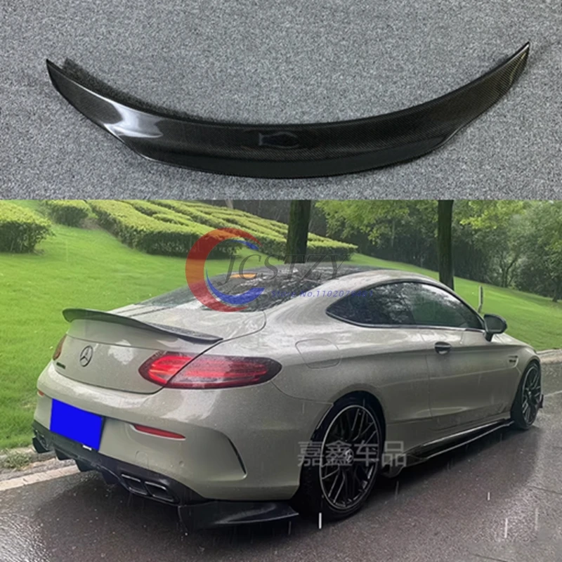 Alerón trasero ABS Mercedes Clase C W205 Coupé para parachoques - imagen 2