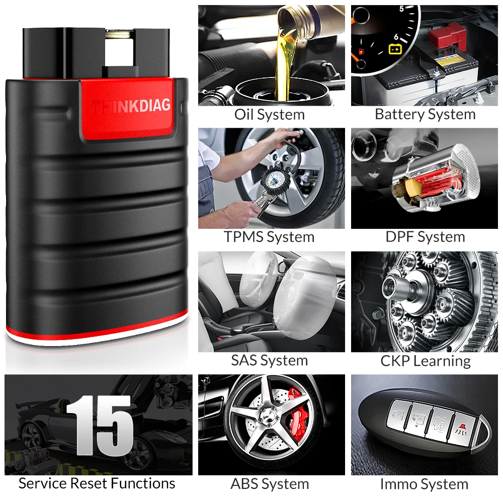 Thinkcar Thinkdiag escáner OBD2 Bluetooth para diagnóstico coche - imagen 2