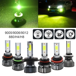 Bombillas de luz LED antiniebla para coche, bombillas de reposición automática, Plug and Play, H8/H9/H11/100/880/881/HB4/5202/HB3, 9006 W, 1 unidad