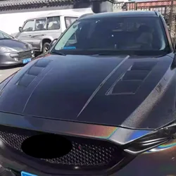 Cubierta de motor de fibra de carbono para Mazda CX-5/CX-8 2017-2021
