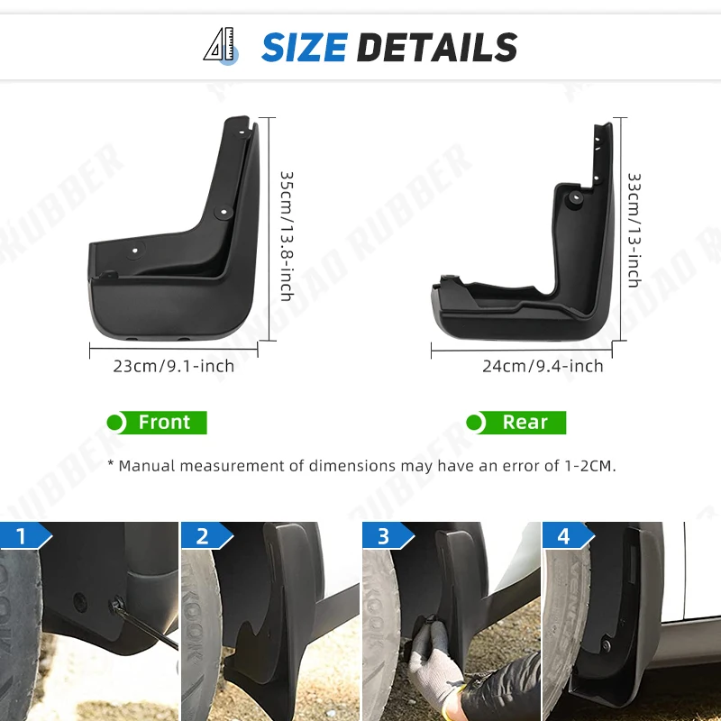 Guardabarros protector BMW Serie 3 F34 Sedan 2013-2019 - imagen 3