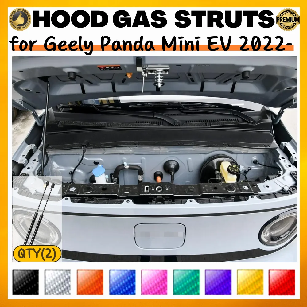 Puntales de Capó Gas para Geely Panda Mini EV 2022-presente
