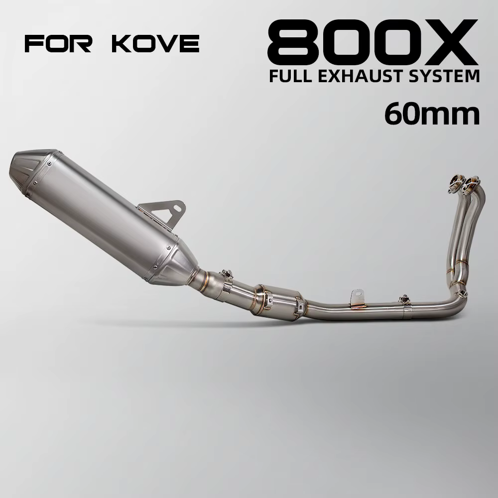 Escape completo KOVE 800X ADV con silenciador y dB killer