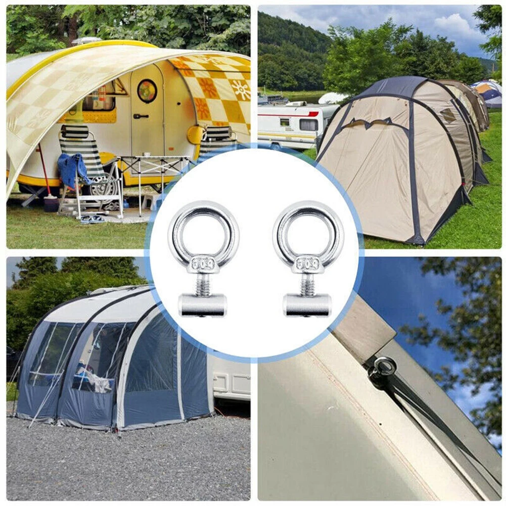 Topes de riel para toldo acero inoxidable – Autocaravana y caravana - imagen 2