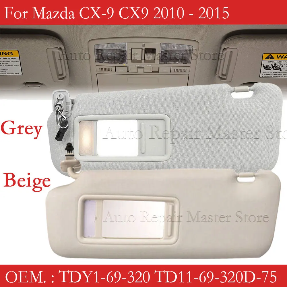 Parasol gris beige Mazda CX-9 2010-2015 - imagen 2