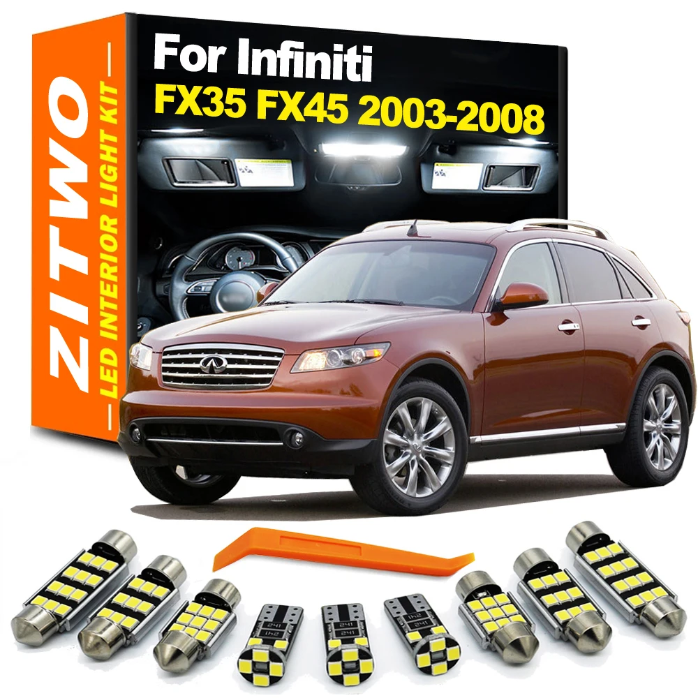 Bombillas LED para interior ZITWO – Infiniti FX 2003-2008
