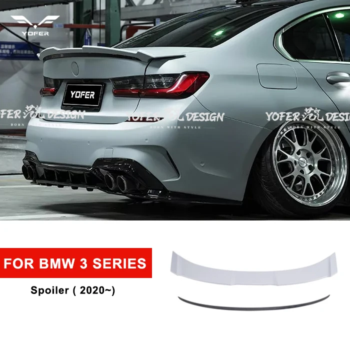 Alerón trasero BMW Serie 3 E90/E91 ABS original - imagen 2