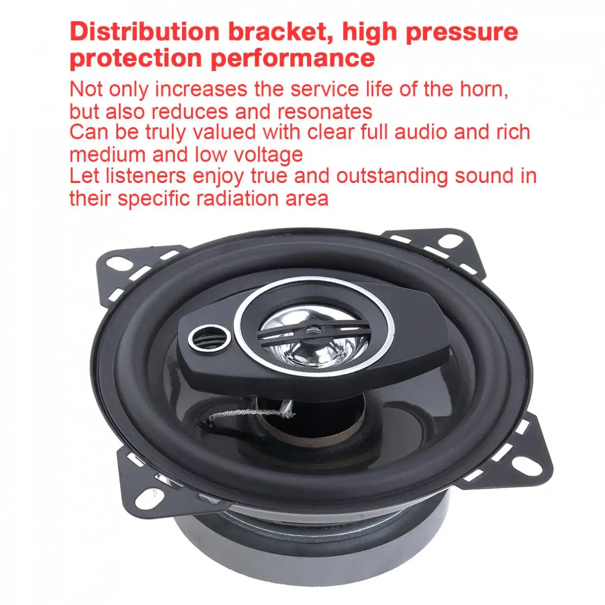Altavoces coaxiales para coche de 10 cm de alta fidelidad - imagen 4